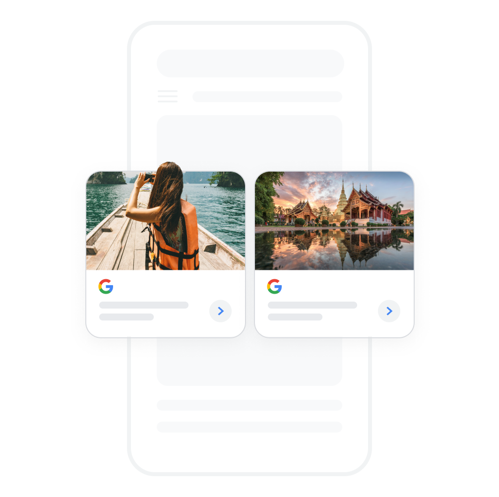 Overtop Display banner ads placement preview on a mobile device