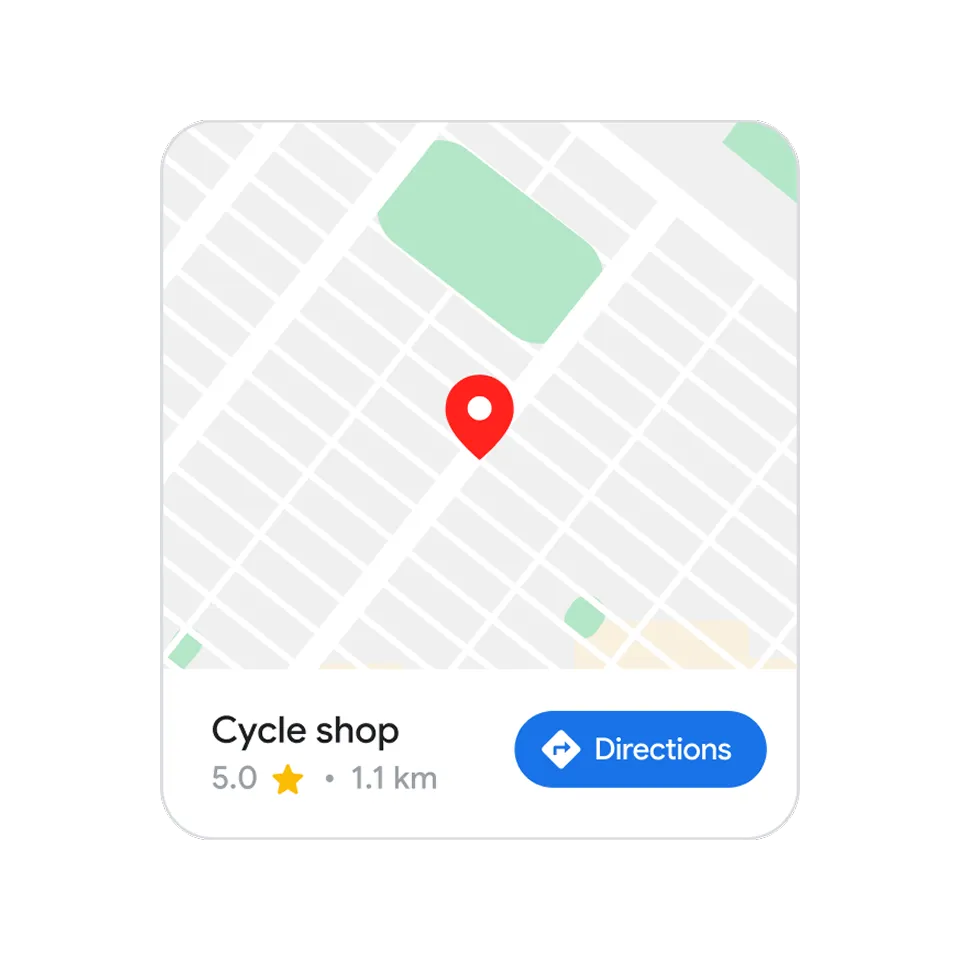 Overtop Google Maps Local Ad Preview
