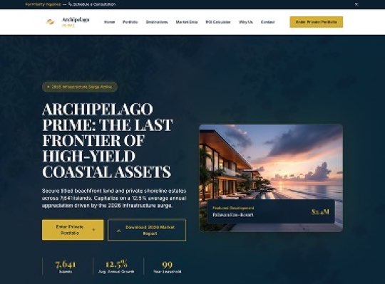 Coastal Real Estate Agency custom website design in Fort Mill SC NC by Overtop Media Digital Marketing