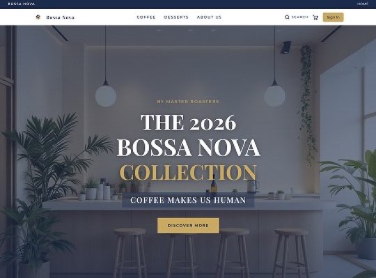 Artisanal Coffee Shop custom website design in Lake Norman NC by Overtop Media Digital Marketing